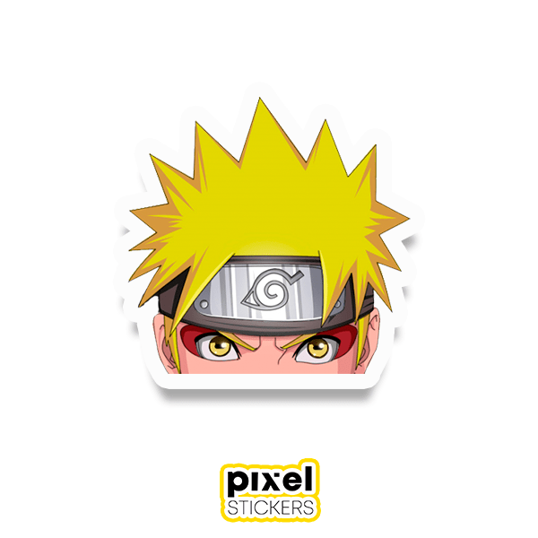 Placa Decorativa Rosto Naruto Desenho 10x15cm